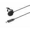 Boya by-M2 Clip-On Lavalier Microphone Lightning Port for iOS Devices Phone Tablet Recording V-Log Making Broadcasting - XLR