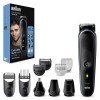 Braun 10-in-1 All-in-One Style Kit Series 5, Male Grooming Kit With Beard Trimmer, Hair Clippers, Nose and Ear Trimmer & Precision Trimmer, Gifts for Men, UK 2 Pin Plug, MGK5445, Black Braun 10-in-1 All-in-One Style Kit Series 5, Male Grooming Kit With Beard Trimmer, Hair Clippers, Nose and Ear Trimmer & Precision Trimmer, Gifts for Men, UK 2 Pin Plug, MGK5445, Black