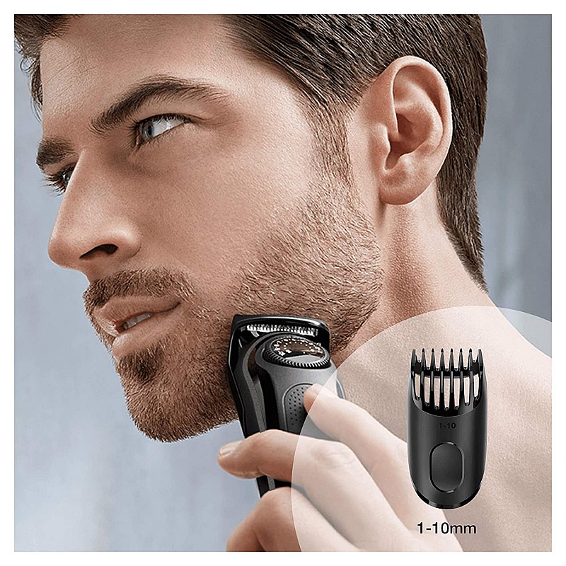 Braun BT3020 Beard Trimmer for Men Black