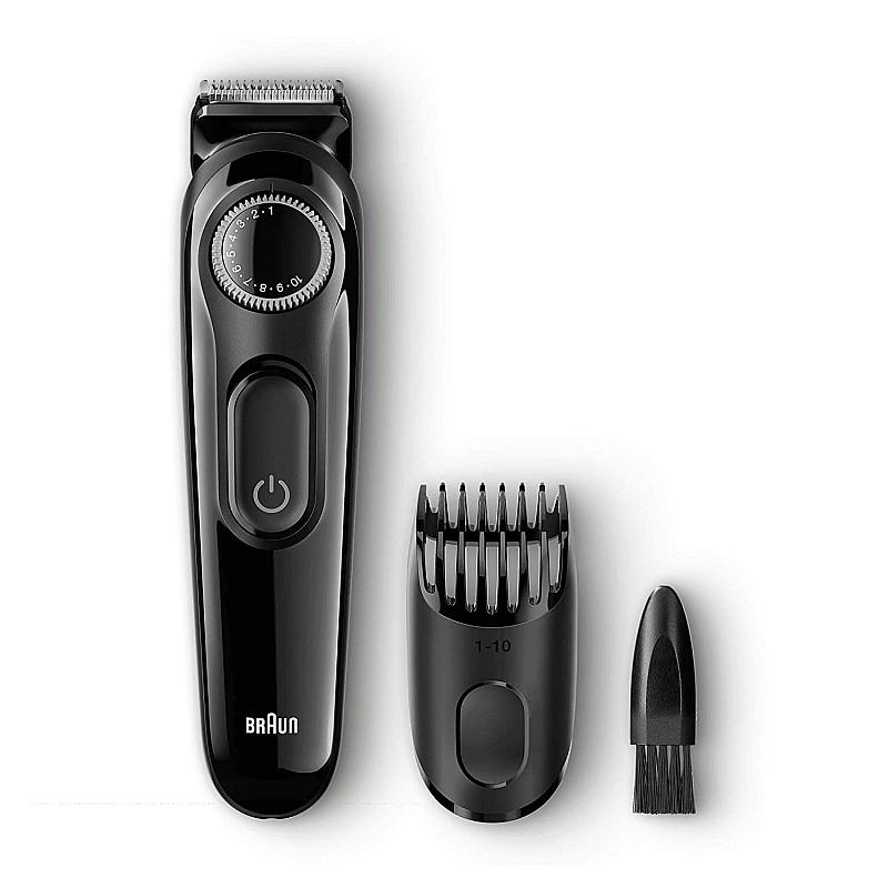 Braun BT3020 Beard Trimmer for Men Black