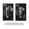 Braun Electric Shaver for Men, Wet & Dry shave, From Gillette Autosense Technology, Gentle on Skin, Effective on Tough Beards, Precision Trimmer, Advanced German Engineering, Silver, Series 9 Pro 9567cc Braun Electric Shaver for Men, Wet & Dry shave, From Gillette Autosense Technology, Gentle on Skin, Effective on Tough Beards, Precision Trimmer, Advanced German Engineering, Silver, Series 9 Pro 9567cc