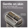 Braun Electric Shaver for Men, Wet & Dry shave, From Gillette Autosense Technology, Gentle on Skin, Effective on Tough Beards, Precision Trimmer, Advanced German Engineering, Silver, Series 9 Pro 9567cc Braun Electric Shaver for Men, Wet & Dry shave, From Gillette Autosense Technology, Gentle on Skin, Effective on Tough Beards, Precision Trimmer, Advanced German Engineering, Silver, Series 9 Pro 9567cc