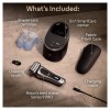 Braun Electric Shaver for Men, Wet & Dry shave, From Gillette Autosense Technology, Gentle on Skin, Effective on Tough Beards, Precision Trimmer, Advanced German Engineering, Silver, Series 9 Pro 9567cc Braun Electric Shaver for Men, Wet & Dry shave, From Gillette Autosense Technology, Gentle on Skin, Effective on Tough Beards, Precision Trimmer, Advanced German Engineering, Silver, Series 9 Pro 9567cc