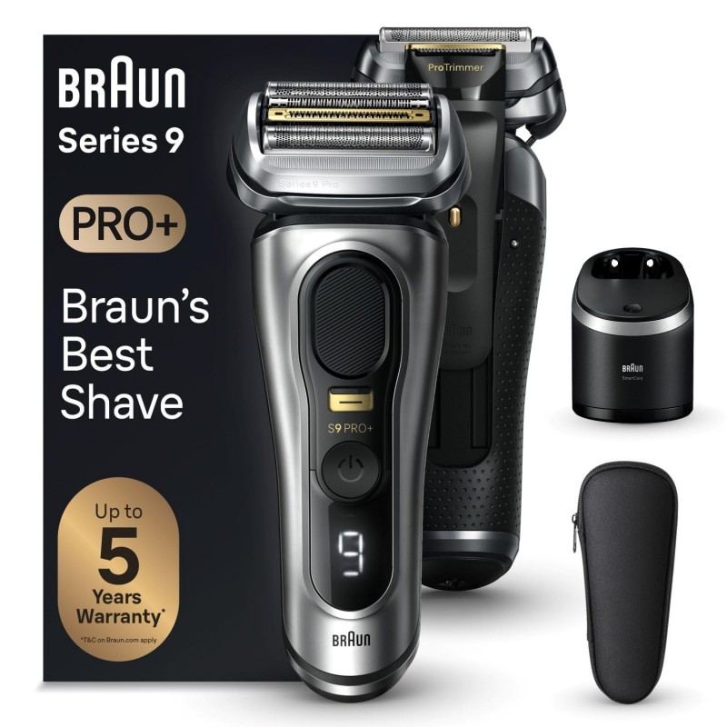 Braun Electric Shaver for Men, Wet & Dry shave, From Gillette Autosense Technology, Gentle on Skin, Effective on Tough Beards, Precision Trimmer, Advanced German Engineering, Silver, Series 9 Pro 9567cc Braun Electric Shaver for Men, Wet & Dry shave, From Gillette Autosense Technology, Gentle on Skin, Effective on Tough Beards, Precision Trimmer, Advanced German Engineering, Silver, Series 9 Pro 9567cc