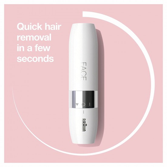 Braun Face Mini Hair Remover FS1000 Electric Facial Hair Removal for Women Facial Hair Remover Quick Gentle  Painless Finishing