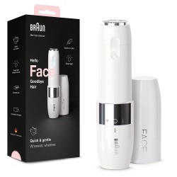 Braun Face Mini Hair Remover FS1000 Electric Facial Hair Removal for Women Facial Hair Remover Quick Gentle  Painless Finishing