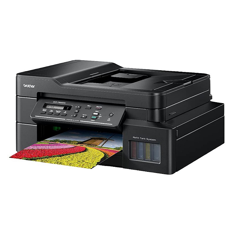 Brother DCP-T820DW All in One Ink Tank Refill System Printer with Wi-Fi and Auto Duplex Printing (Refurbished)