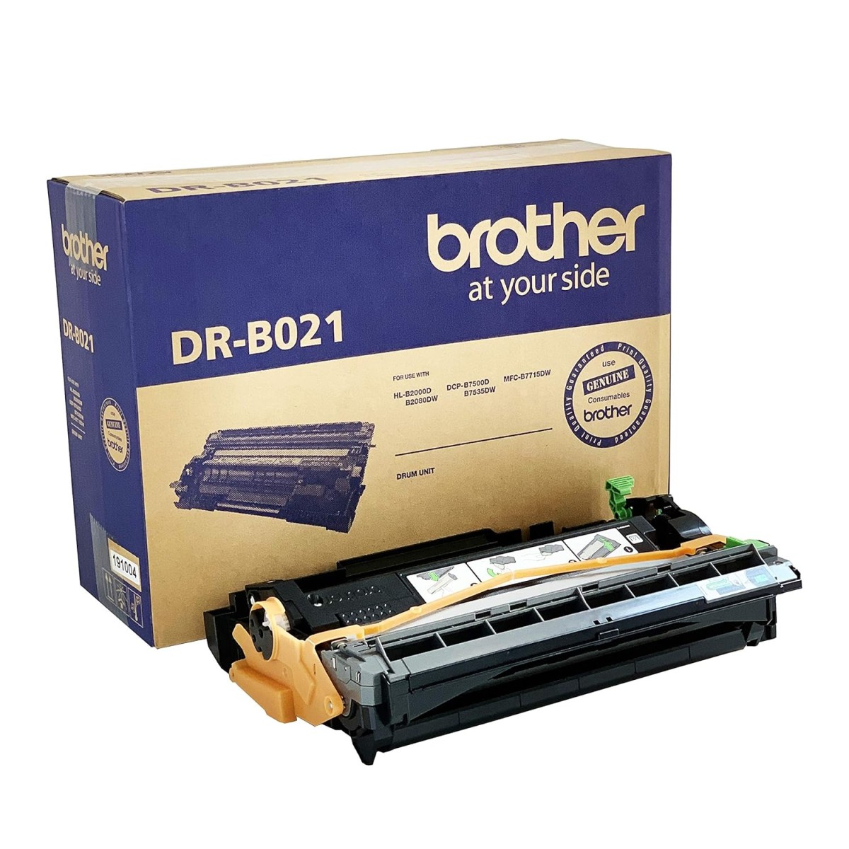 Brother Drum DR-B021 Has 12000 Pages Yield Compatible with HL-B2000D HL-B2080DW HL-B2100DB HL-B2180DWB DCP-B7500D DCP-B7535DW DCP-B7600DB DCP-B7640DWB DCP-B7620DWB MFC-B7717DW MFC-B7810DWB
