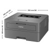 Brother HL-L2400D (New Launch) Automatic Duplex Laser Printer with 30 Pages Per Minute Print Speed (Best in The Category), 64 MB Memory, 250 Sheet Paper Tray, USB Connectivity, 3,000 Pages Inbox Toner Brother HL-L2400D (New Launch) Automatic Duplex Laser Printer with 30 Pages Per Minute Print Speed (Best in The Category), 64 MB Memory, 250 Sheet Paper Tray, USB Connectivity, 3,000 Pages Inbox Toner