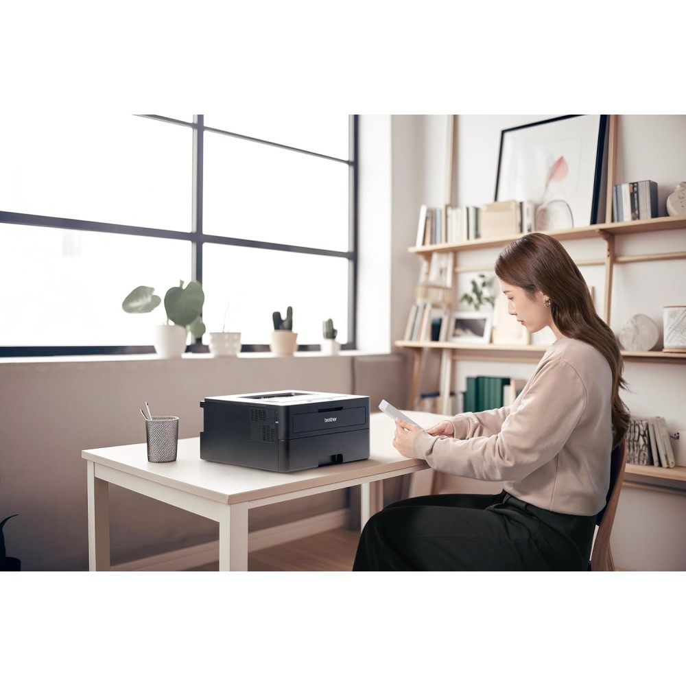 Brother HL-L2400D (New Launch) Automatic Duplex Laser Printer with 30 Pages Per Minute Print Speed (Best in The Category), 64 MB Memory, 250 Sheet Paper Tray, USB Connectivity, 3,000 Pages Inbox Toner