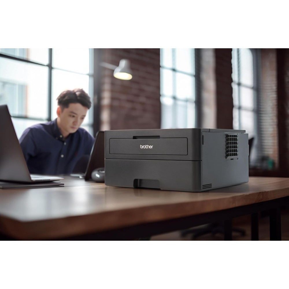 Brother HL-L2400D (New Launch) Automatic Duplex Laser Printer with 30 Pages Per Minute Print Speed (Best in The Category), 64 MB Memory, 250 Sheet Paper Tray, USB Connectivity, 3,000 Pages Inbox Toner