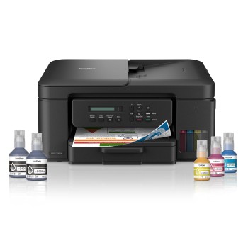 Brother Ink Tank DCP-T730DW (New Launch) WIFI Auto Duplex Color Multifunction Printer (Print Scan Copy), ADF, Print Upto 15K Pages Black & 5K in Color Each for(CMY), Extra Black Ink, Free Installation
