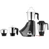 Butterfly Smart 750 Watts Mixer Grinder with 4 Jars | 3 Stainless Steel Jars & 1 Juicer | ABS Body | Heavy Duty Motor | 2 Years Manufacturer's Warranty | Grey