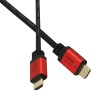 C & E 4K HDMI cord HDMI to HDMI cable @60Hz with Ethernet 3 ft Ultra /1.83 Meter 2.0 HDMI Cable (Compatible with HDTV, Red)