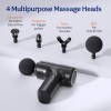 CARESMITH Charge Go Massage Gun | Body Massager for Pain Relief | Massage Gun for Back Leg & Full Body | 4 Specialized Heads For Full Body Pain Relief CARESMITH Charge Go Massage Gun | Body Massager for Pain Relief | Massage Gun for Back Leg & Full Body | 4 Specialized Heads For Full Body Pain Relief