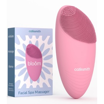 CARESMITH Rechargeable Electric Sonic Massager Brush for Facial Cleansing (Pink Taffy) CARESMITH Rechargeable Electric Sonic Massager Brush for Facial Cleansing (Pink Taffy)