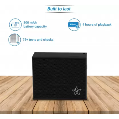 Flipkart SmartBuy 3W Bluetooth Speaker (Black, Mono Channel) Flipkart SmartBuy 3W Bluetooth Speaker (Black, Mono Channel)