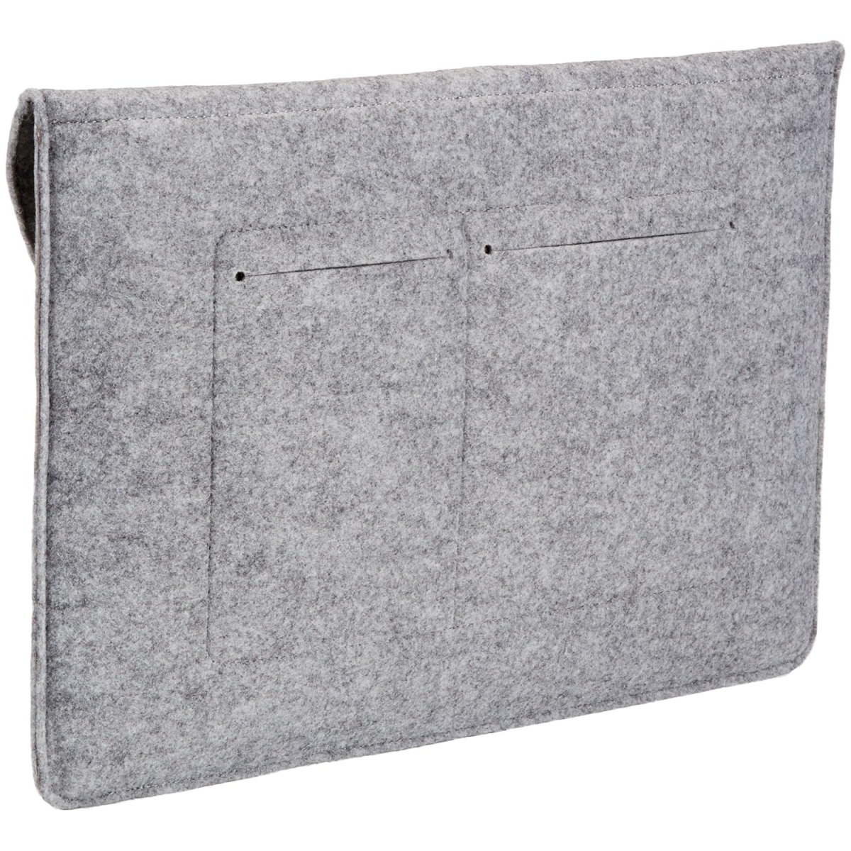 Amazon Basics 15.4-inch Felt Laptop Sleeve (Light Grey)
