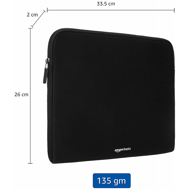 AmazonBasics laptops Sleeve Case Cover Pouch for 13"/33 cm laptops for Men and Women 