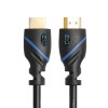 C&E CNE514734 (25 Feet/7.6 Meters) High Speed HDMI Cable Male to Female with Ethernet and Audio Return (Black)