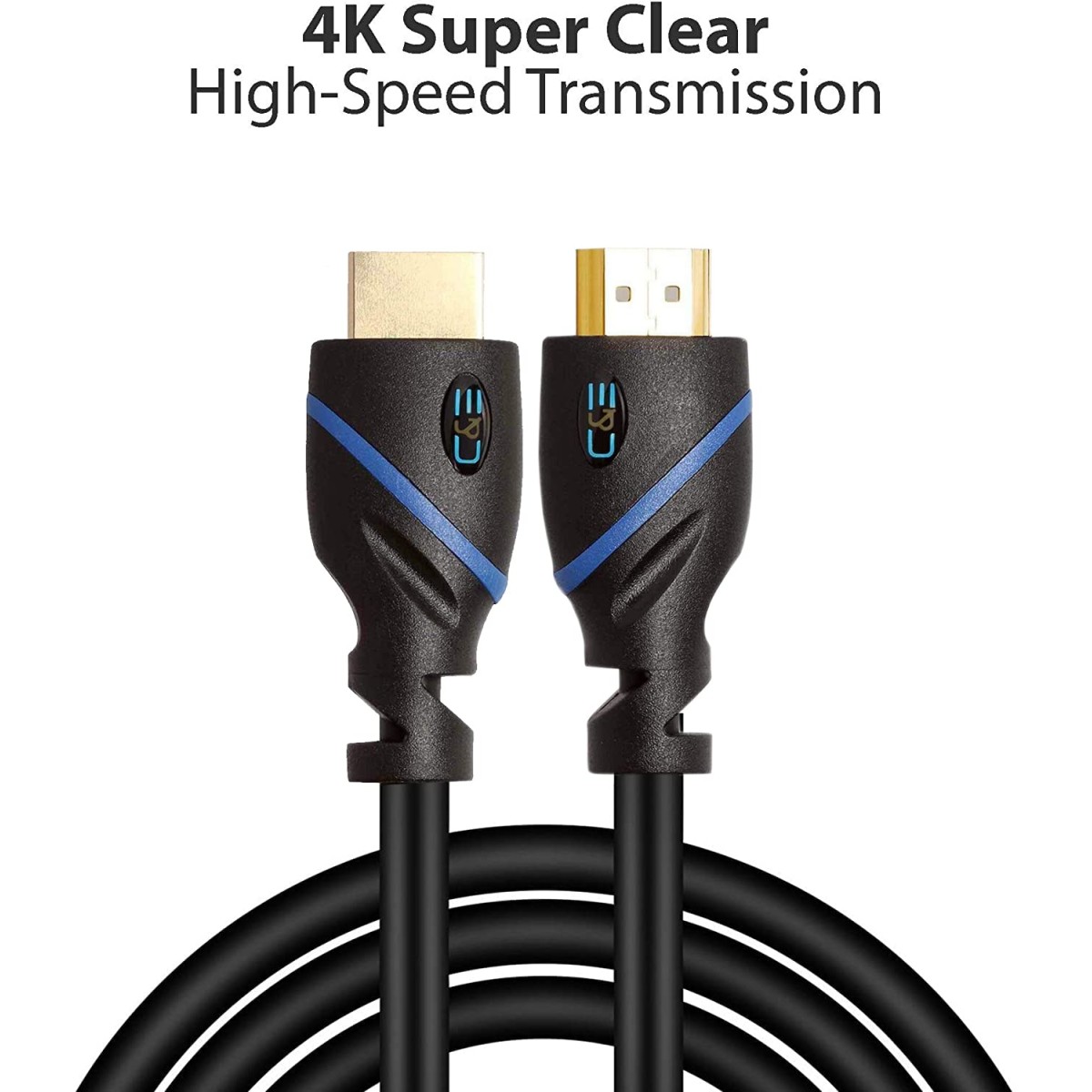 C&E CNE514734 (25 Feet/7.6 Meters) High Speed HDMI Cable Male to Female with Ethernet and Audio Return (Black)