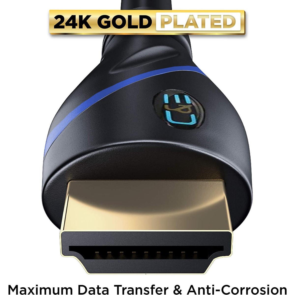 C&E HDMI Cable (10 Feet/3 Meters) Supports 4K@30Hz, High Speed, Hand-Tested, HDMI Ready - HD, 10.2Gbps, Audio Return Channel- (2 Pack)