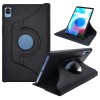 CEDO Realme Pad Mini (8.7 inch) Flip Cover | Leather Finish | 360 Degree Rotate Back Cover | Shockproof Back Cover Case for Realme Pad Mini (8.7 inch) (Black)