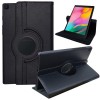 CEDO Samsung Tab A (8 inch) Flip Cover | Leather Finish | 360 Degree Rotate Back Cover | Shockproof Back Cover Case SM-T290 / SM-T295 (Black)