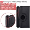 CEDO Samsung Tab A (8 inch) Flip Cover | Leather Finish | 360 Degree Rotate Back Cover | Shockproof Back Cover Case SM-T290 / SM-T295 (Black)