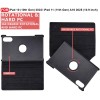 CEDO iPad 10 (10th Gen) 2022/ iPad 11 (11th Gen) A16 2025 Flip Cover 360 Degree Rotate Back Cover | (Black)