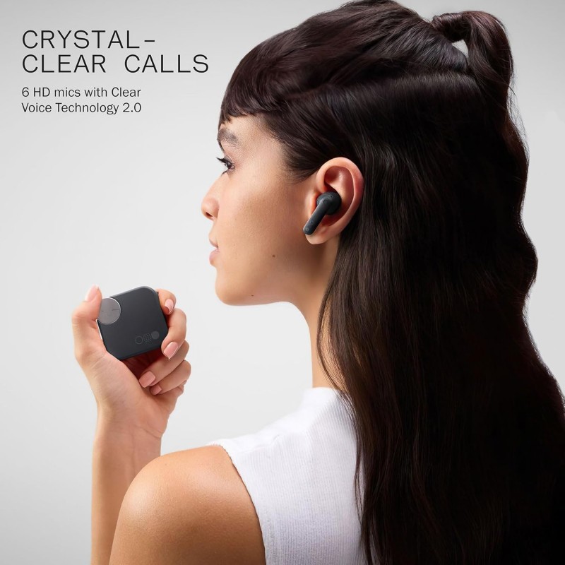 CMF Buds Pro 2 Wireless Earbuds, Hi-Res Audio with LDAC, 50 dB Hybrid Noise Cancelling Earbuds, Ultra Bass Technology, 
