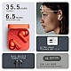 CMF by Nothing Buds - Wireless headphones with 42 dB ANC, Transparency mode, Ultra Bass Technology 2.0, HD Audio from DIRAC, IP54 and connection to two devices - Light Grey