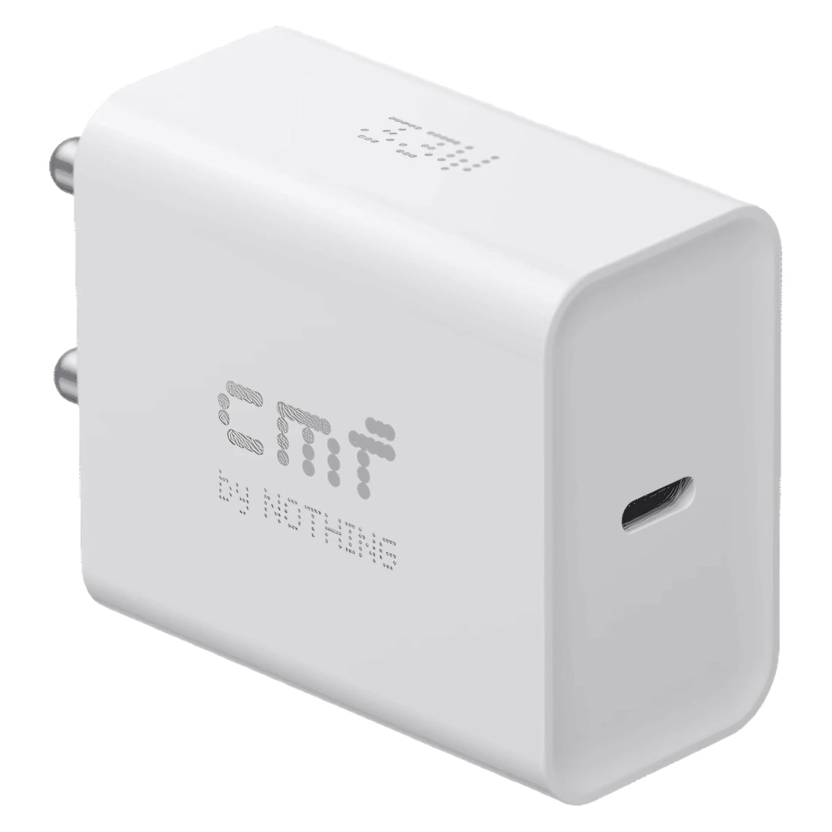 CMF by Nothing Power 33W Fast Charger (Model C383) | USB Type-C Wall Charging Adapter | PPS Support | White | Adapter Only (No Cable) CMF by Nothing Power 33W Fast Charger (Model C383) | USB Type-C Wall Charging Adapter | PPS Support | White | Adapter Only (No Cable)