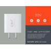 CMF by Nothing Power 33W Fast Charger (Model C383) | USB Type-C Wall Charging Adapter | PPS Support | White | Adapter Only (No Cable) CMF by Nothing Power 33W Fast Charger (Model C383) | USB Type-C Wall Charging Adapter | PPS Support | White | Adapter Only (No Cable)