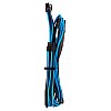 CORSAIR Premium Individually Sleeved PSU Cables Starter Kit – Blue/Black, for Corsair PSUs (CP-8920221)