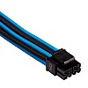 CORSAIR Premium Individually Sleeved PSU Cables Starter Kit – Blue/Black, for Corsair PSUs (CP-8920221)