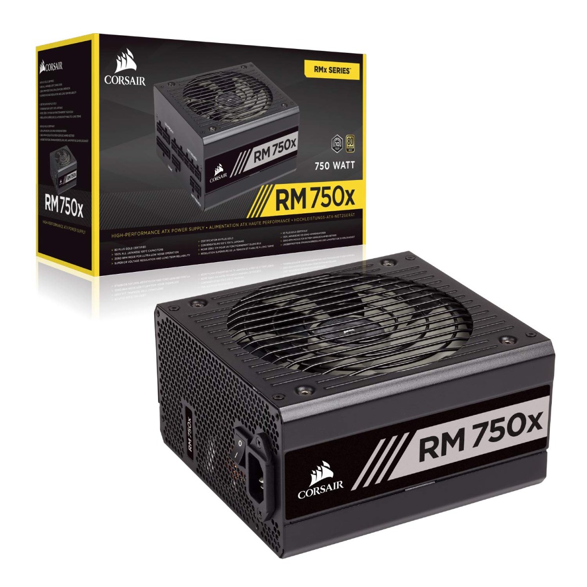 CORSAIR VS Series, VS650, 650 Watt, 80+ White Certified, Non-Modular Power Supply