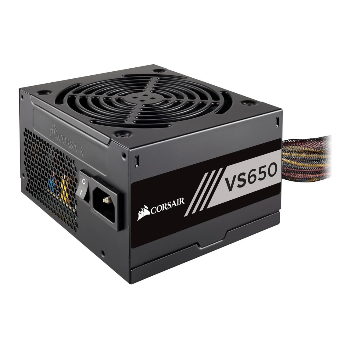 CORSAIR VS Series, VS650, 650 Watt, 80+ White Certified, Non-Modular Power Supply