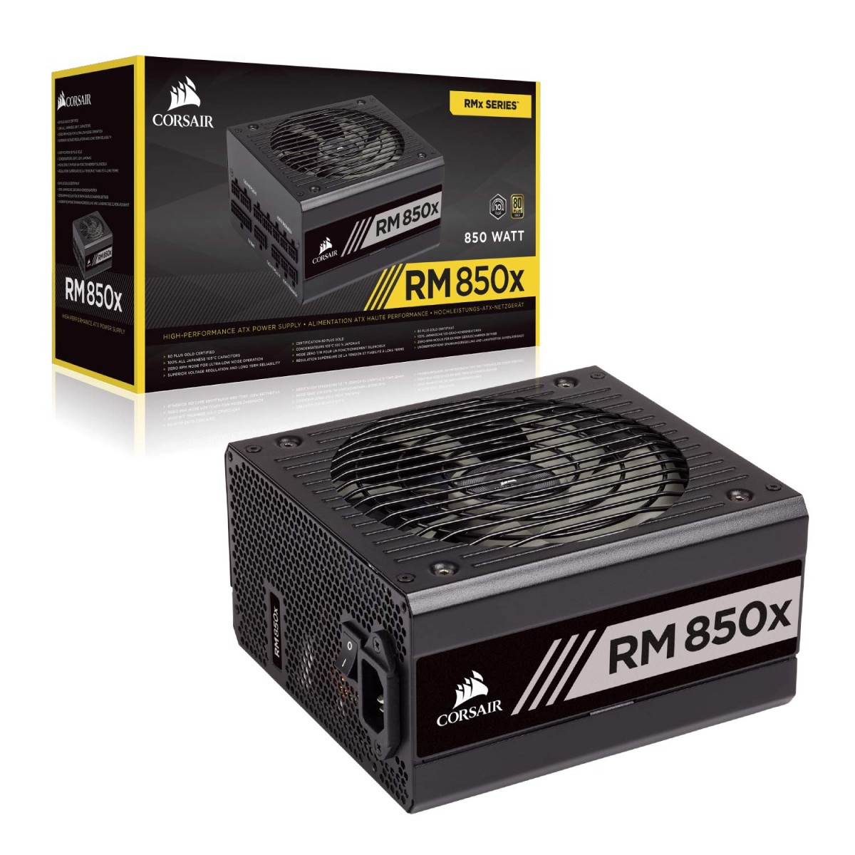CORSAIR VS Series, VS650, 650 Watt, 80+ White Certified, Non-Modular Power Supply
