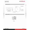 CP PLUS 2.4mp IR Indoor Dome Camera with Support Built in Mic,1080p Full HD Recording CP-URC-DC24PL2C-V3 CP PLUS 2.4mp IR Indoor Dome Camera with Support Built in Mic,1080p Full HD Recording CP-URC-DC24PL2C-V3