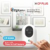 CP PLUS 3 MP Full HD Wi-Fi PT Security Video Camera | 360°View with Motion Detection | Night Vision | Two Way Talk | Supports Alexa & OK Google | 15 Mtr, White - CP-E34A