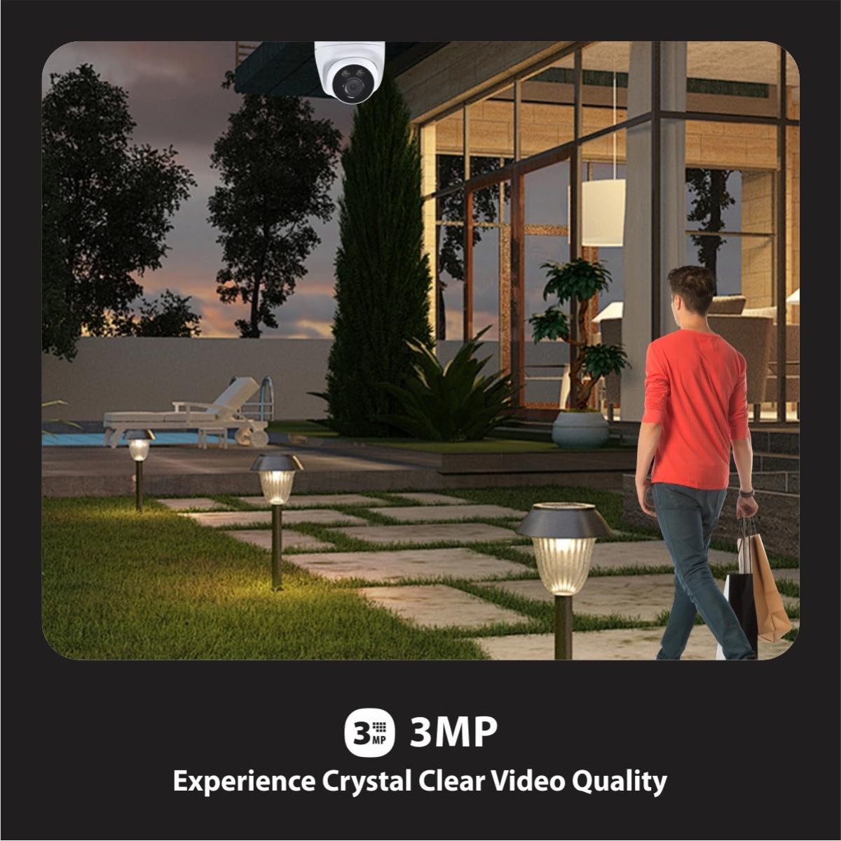 CP PLUS 3MP 4G Full HD Smart CCTV Camera for Home Outdoor | CTC Cyber Secure Tech | Alexa & OK Google | EZ-M32T