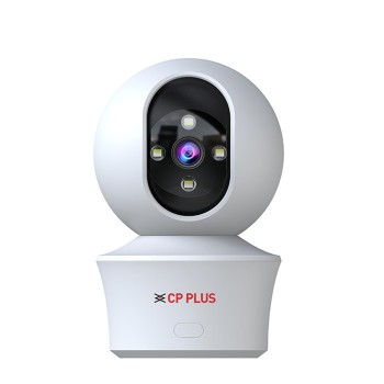 CP PLUS 3MP Smart Wi-Fi CCTV Camera for Home with 360° Pan & Tilt | View & Talk | Smart Detection Suite | Night Vision 30 Mtr | Cloud Recording | CTC Cyber Secure Tech | EZ-P34Q