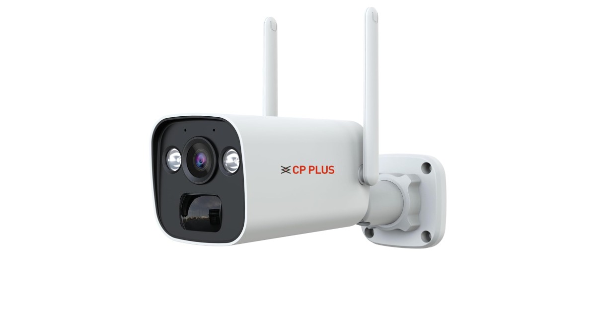 Security Camera 4 CP PLUS 4MP Outdoor Security Camera | 4G SIM-Based Wireless CCTV | PIR ...