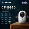 CP PLUS 4MP Quad HD Smart Wi-Fi CCTV Camera | 360° Pan & Tilt | Press to Call | CTC Cyber Secure Tech | Smart Detection Suite | View & Talk | IR Night Vision | Cloud Recording | OK Google | CP-E44Q CP PLUS 4MP Quad HD Smart Wi-Fi CCTV Camera | 360° Pan & Tilt | Press to Call | CTC Cyber Secure Tech | Smart Detection Suite | View & Talk | IR Night Vision | Cloud Recording | OK Google | CP-E44Q