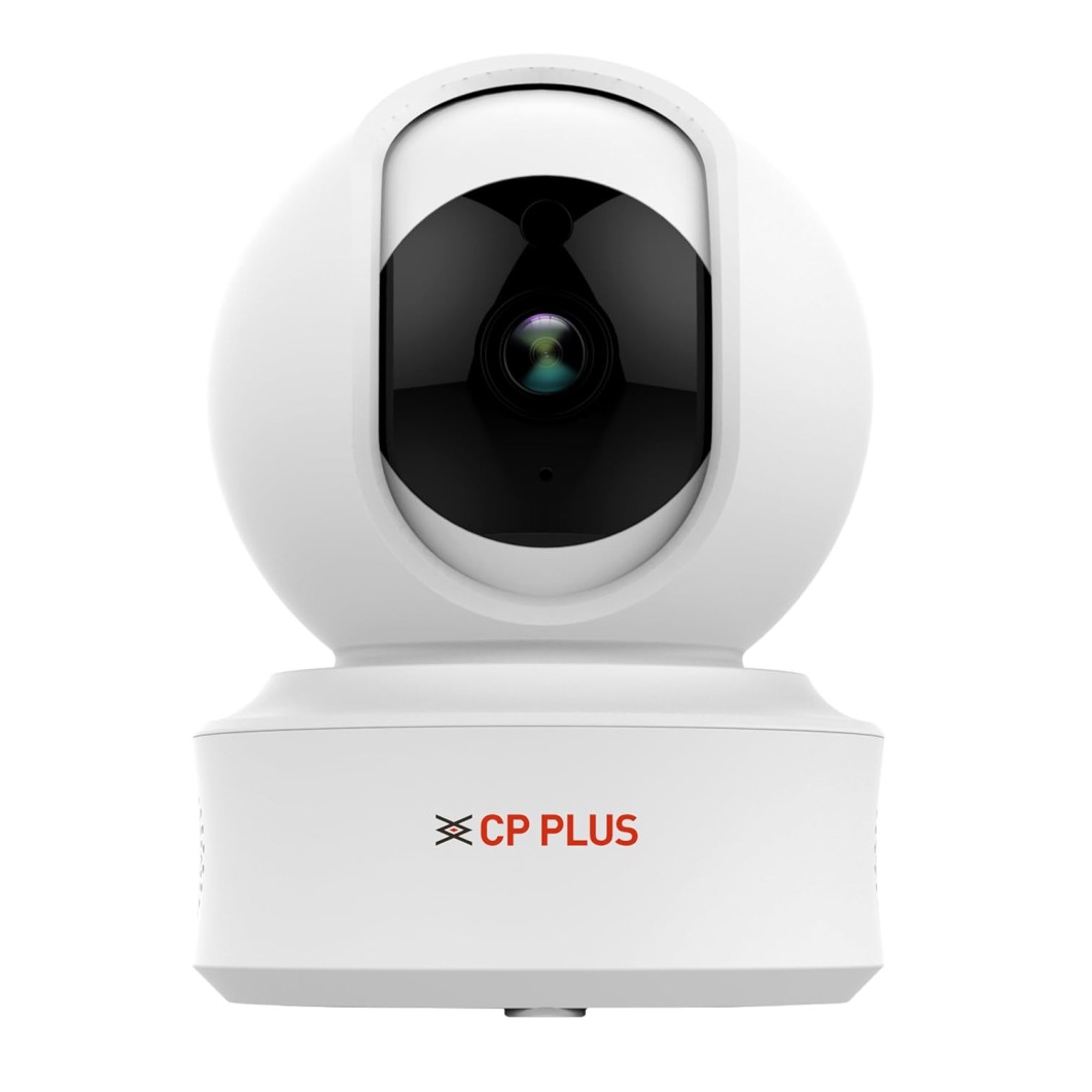 CP PLUS 4MP Quad HD Smart Wi-Fi CCTV Camera for Home | 360° Pan & Tilt | CTC Cyber Secure Tech | Supports LAN | View & Talk | Smart Detection Suite | Night Vision | Cloud Storage | OK Google | CP-E41Q
