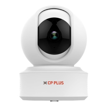 CP PLUS 4MP Quad HD Smart Wi-Fi CCTV Camera for Home | 360° Pan & Tilt | CTC Cyber Secure Tech | Supports LAN | View & Talk | Smart Detection Suite | Night Vision | Cloud Storage | OK Google | CP-E41Q