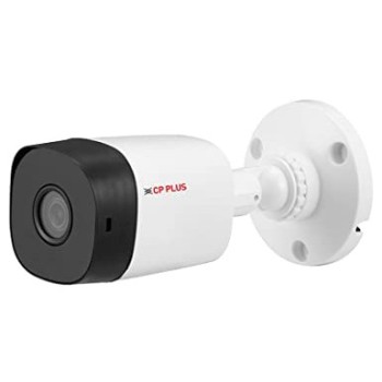 CP PLUS 5MP IR Outdoor Bullet Camera | 3.6MM Lens Up to 20M IR Distance | Max. 25fps@5MP (16:9 Video Output), White - CP-USC-TC51PL2-V3