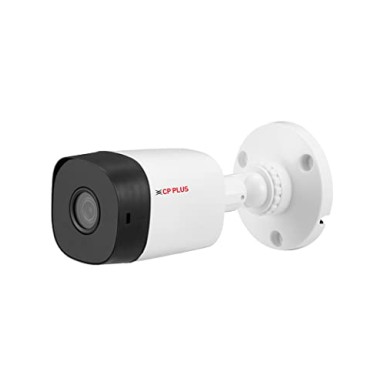CP PLUS 5MP IR Outdoor Bullet Camera | 3.6MM Lens Up to 20M IR Distance | Max. 25fps@5MP (16:9 Video Output), White - CP-USC-TC51PL2-V3