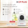 CP PLUS 8 MP Resolution Smart Wi-fi Ai CCTV Camera | 2 Way Talk | Human Body Detection & Motion Tracking Alert | Supports Vehicle & Crossline Detection Powered by Ai | Advanced Night Vision 